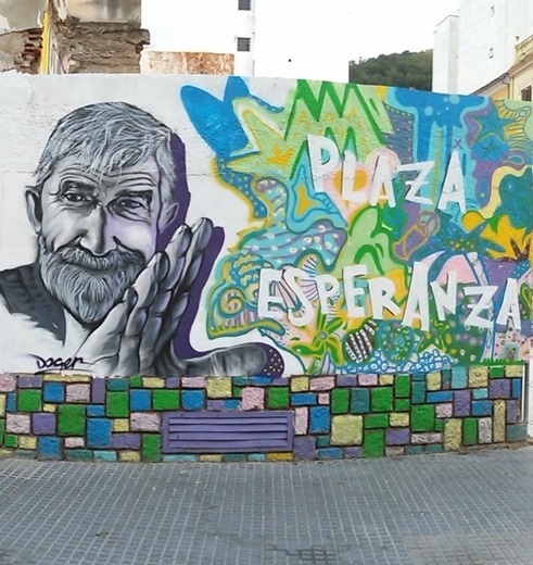Doger Street Art Plaza Esperanza, Lagunillas, MAUS Project SOHO, Street Art Malaga