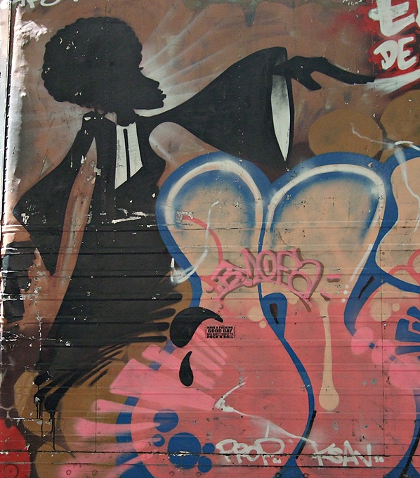 African Sorceress Street Art Belleville Paris