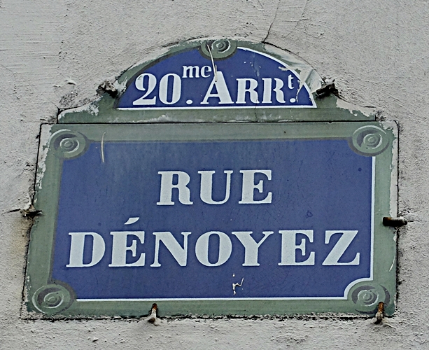 Rue Denoyez Street Art Belleville Paris