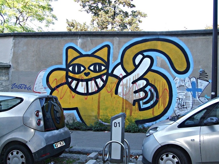 Monsieur Chat Street Art Paris 13