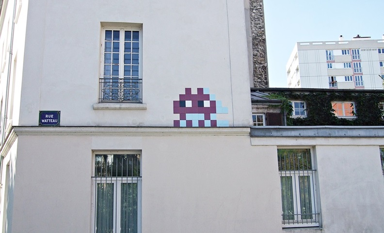 Invader Street Art Paris 13