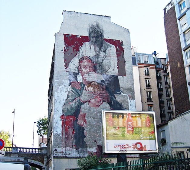 Borondo Street Art Paris 13
