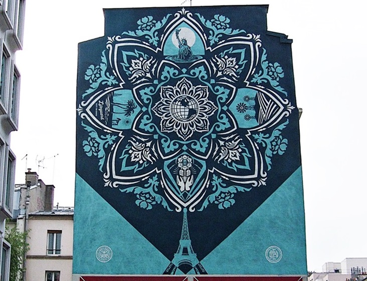 Obey Street Art Paris 13