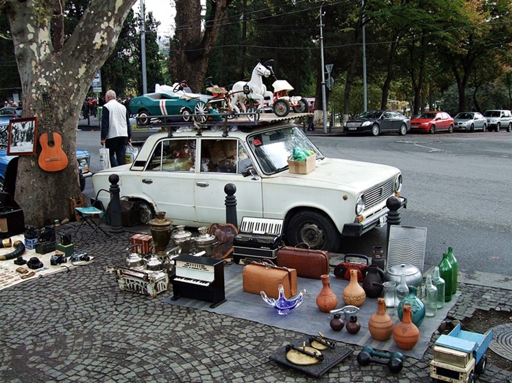 Georgia Tbilisi Flea Market 1; Travel Tbilisi