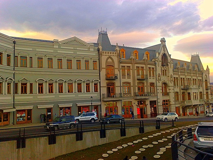 Georgia Tbilisi Russian architecture; Travel Tbilisi