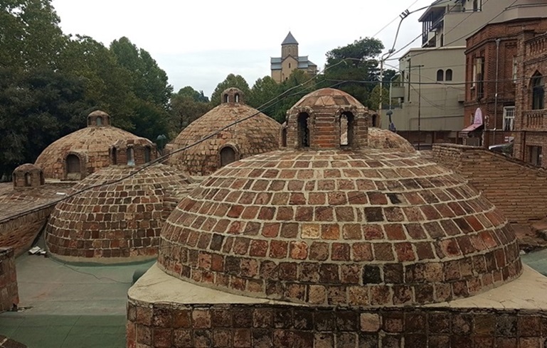 Georgia Tbilisi Sulfur Baths; Travel Tbilisi