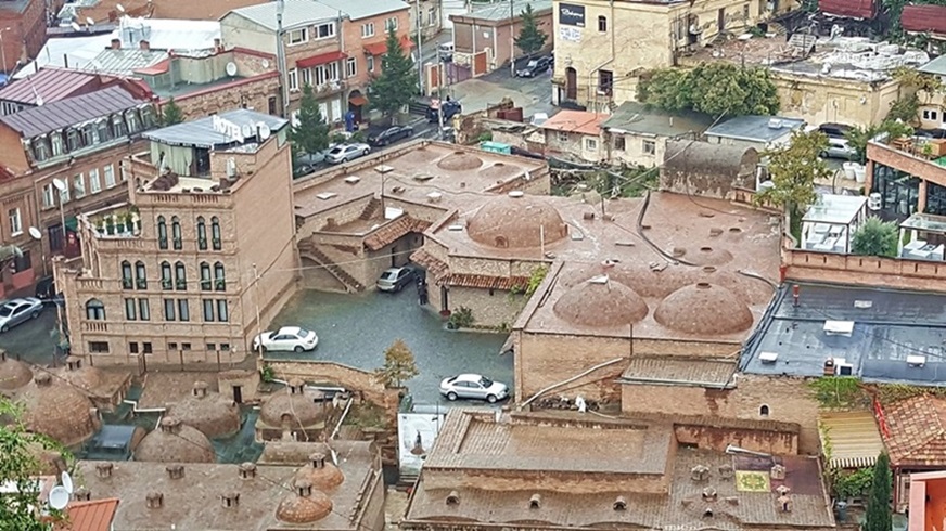 Georgia Tbilisi Sulfur Baths; Travel Tbilisi