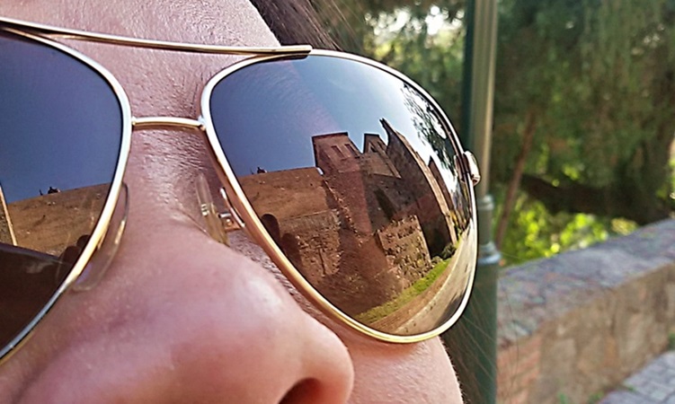 Sunglasses Alcazaba Malaga, Travel Malaga