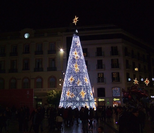 Christmas Tree Malaga, Travel Malaga