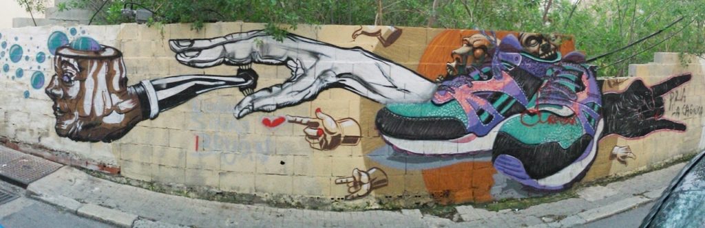 Pipe Street Art, MAUS Project SOHO, Street Art Malaga Lagunillas