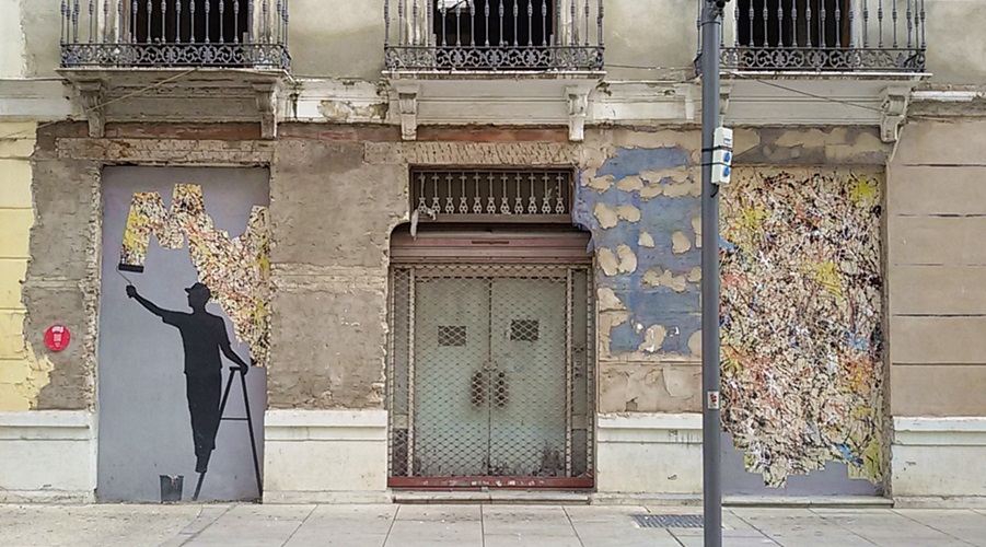 Pejac Street Art, MAUS Project SOHO, Street Art Malaga