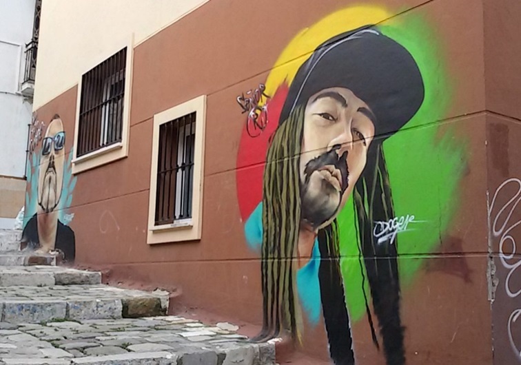 Pirates Street Art, MAUS Project SOHO, Street Art Malaga Lagunillas